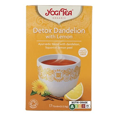 Image of YOGI TEAS - AYURVEDIC Organic Detox with Lemon 17bags (PACK OF 1)