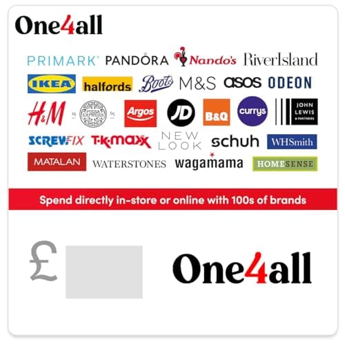 Image of One4All Gift Card (Cluster 25) - UK Redemption Only - Delivered by Email or SMS