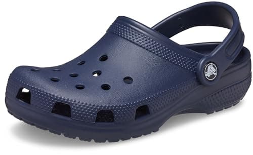 Image of Crocs Unisex Kids Classic Clog K Clogs, Navy, 5 UK