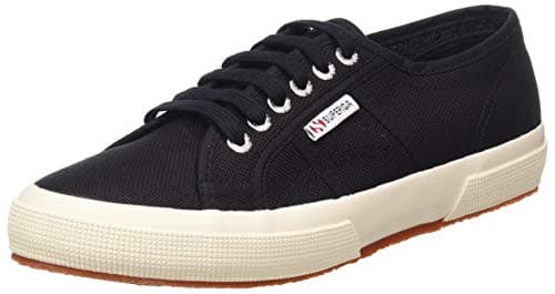 Image of Superga Unisex Cotu Classic Trainers Trainers, Black, 5 UK