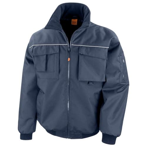 Image of Result R300X Work-Guard Sabre Pilot Jacket - Navy, Medium