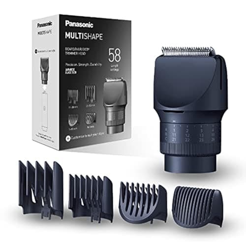 Image of Panasonic ER-CTW1 MULTISHAPE Modular Personal Care System, Beard Trimmer and Hairclipper for Men