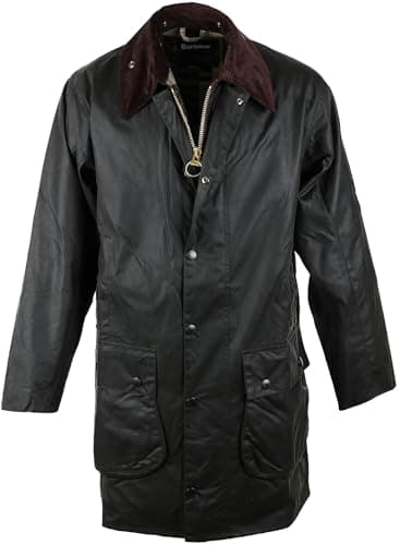 Image of Barbour Border Wax Jacket - Sage MWX0008SG91 (A330) Green