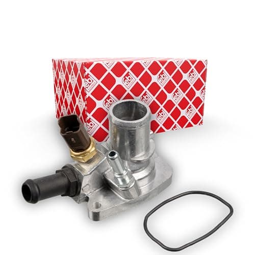 Image of febi bilstein 170513 Thermostat with housing, seal and temperature switch , 1 piece