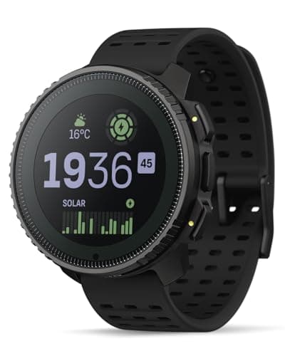 Image of SUUNTO Vertical GPS Sports Watch, Solar Charging & Dual-GNSS, Multisport Smartwatch with Touchscreen & 95+ Sports, Advanced Health & Recovery Support, 60-Day Battery Life, Offline Map, Steel All Black