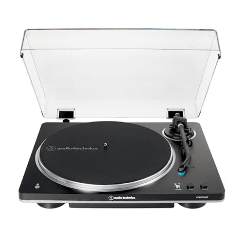 Image of Audio-Technica AT-LP70XBT Fully Automatic Wireless Belt-Drive Turntable (Black/Silver)