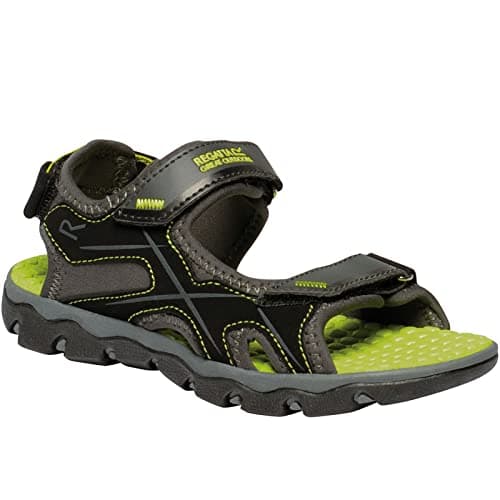 Image of Regatta Kids Kota Drift Walking Sandals - Briar Lime - 10 Child UK