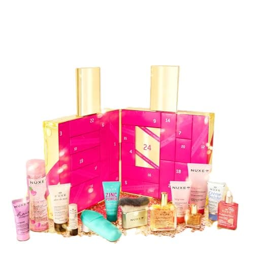 Image of Nuxe Beauty Advent Calendar (£213 Value), 24-Day Luxury Skincare & Bodycare Gift Set, With Iconic Huile Prodigieuse & Customer Favourites, Limited Edition Christmas Countdown