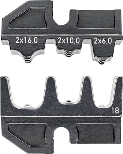 Image of KNIPEX Crimping Die for Twin Wire Ferrules, 97 49 18