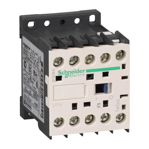 Image of Schneider Electric, TeSys K contactor - 3P - AC-3 <= 440 V 6 A - 1 NC aux. - 24 V DC coil, LP1K0601BD