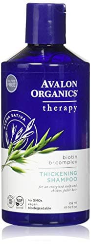 Image of Avalon Organics Thickening Shampoo Biotin B Complex - 14 fl oz (Packaging may vary)