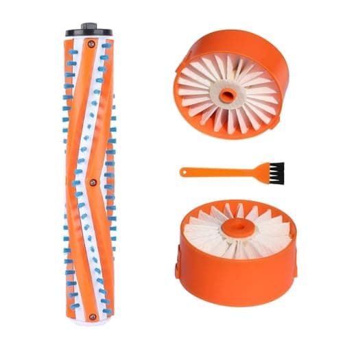 Image of HsvrySa Replacement for Black and Decker POWERSERIES Extreme Cordless Stick Vacuum BSVF1 BSV2020 BSV2020P BSV2020G Replace Part,1 Pack Brush Roller,2 Pack HEPA Filters.Replace Part N665227 N858184