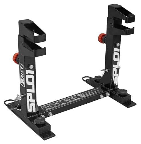 Image of Sealey Fast Lock Tie Down System for Motocross Bikes - SPL01, Black