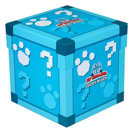 Image of Pet Simulator Roblox Series 1 Limited Edition 6" 15cm Cube Plush - Lucky Blind Box - (Blue)
