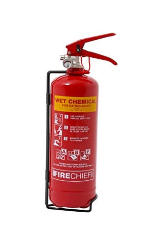 Image of Firechief 2 Litre Wet Chemical Fire Extinguisher - XTR Range, MED and Kitemarked Fire Extinguisher - FXWC2 Model