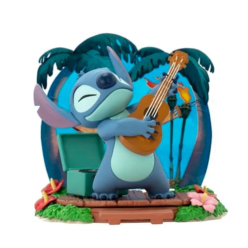 Image of ABYSTYLE Studio Disney Lilo & Stitch Guitar 1:10 Scale Collectable PVC Figure