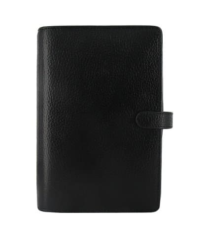 Image of Filofax Finsbury Personal Leather Organiser - Black