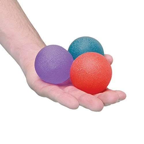 Image of Express Orthopaedic® | Hand Therapy Balls | Set of 3 | Medically Approved | Stress Balls for Adults | Grip Strengthener | Carpal Tunnel & Arthritis Relief | Finger Exercise Ball