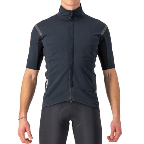 Image of CASTELLI 4522512-085 GABBA RoS 2 Jacket Men's LIGHT BLACK/BLACK REFLEX Size XXL