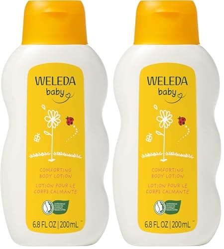 Image of Weleda Baby & Child Calendula Body Lotion, 200ml (Pack of 2)