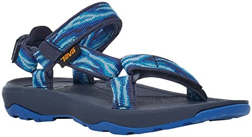 Image of Teva Unisex Kids Hurricane Xlt2 Sport Sandal, Waves Mood Indigo, 11 UK