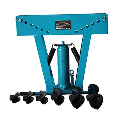 Image of KATSU Hydraulic Pipe Bender 12 Ton Tube Bender with 6 Dies 1/2" - 2"