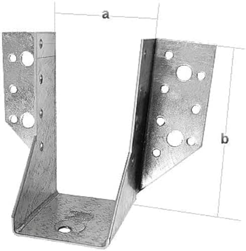Image of Alberts 334512 Joist Hanger | Type A | sendzimir galvanised | 50 x 105 mm