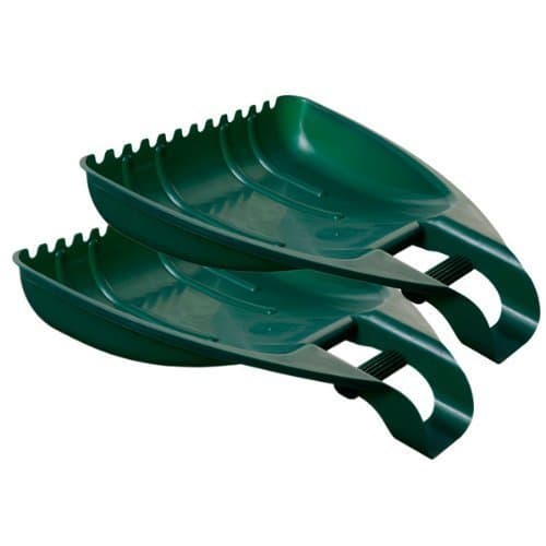 Image of Whitefurze G25LG1 Leaf Grabber Set - Forest Green (Set of 4)