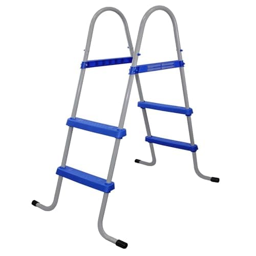 Image of Crystals Swimming Pool Ladder Steps, 2 Step Ladders for Above Ground Pools, 33 Inch / 84cm