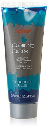 Image of Fudge Paint Box Turquoise Blue Extreme Colour 75 ml