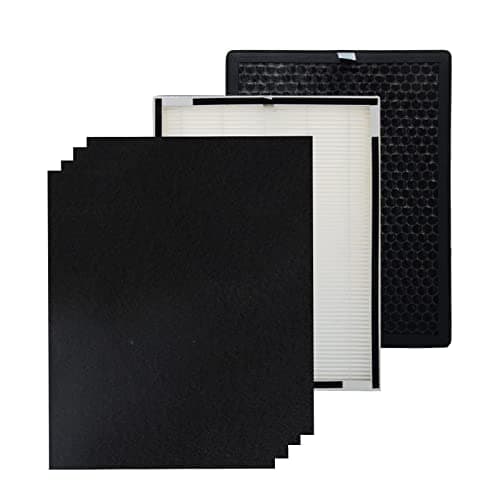 Image of PUREBURG Replacement Filter Compatible with Beurer LR500 Air Purifier, H13 True HEPA + Activated Carbon 3-Stage Filtration Air Clean