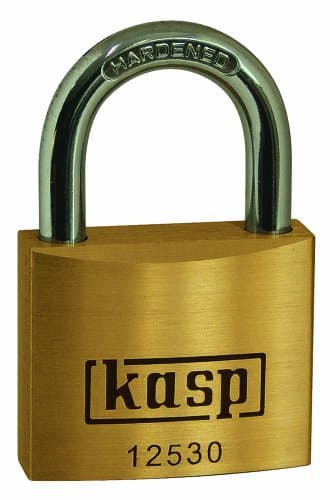 Image of Kasp 125 Premium Brass Padlock 30mm