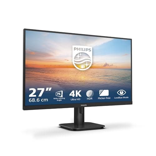 Image of PHILIPS 27E1N1800A/00 computer monitor 68.6 cm (27") 3840 x 2160 pixels 4K Ultra HD LED Black