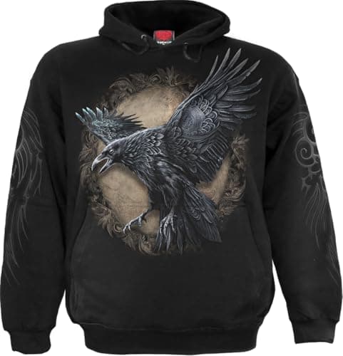 Image of Spiral - Raven Wise - Hoody Black - XL