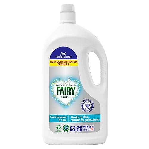 Image of P&G Professional Fairy Non-Bio Laundry Detergent for Sensitive Skin 5 Litre (100 Washes) Dermatologically Tested