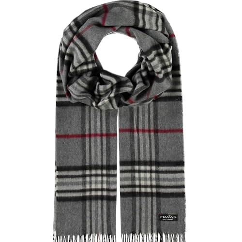 Image of Fraas Cashmink Scarf 35 x 200 cm - Softer than cashmere - Made in Germany - Scarf checked for ladies and gentlemen - Perfect for autumn and winter