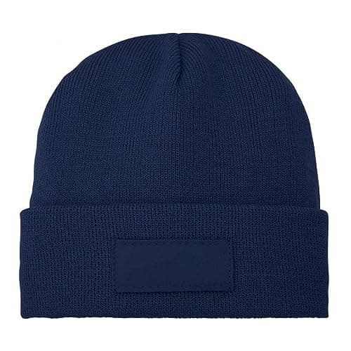 Image of Bullet Boreas Beanie with Patch (One Size) (Navy)