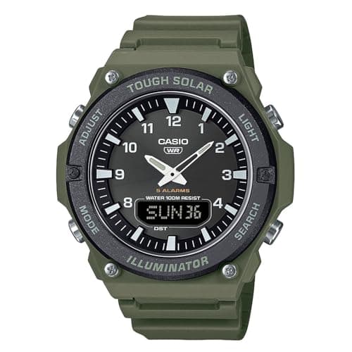 Image of Casio S820W Watch Green 52.5 MM
