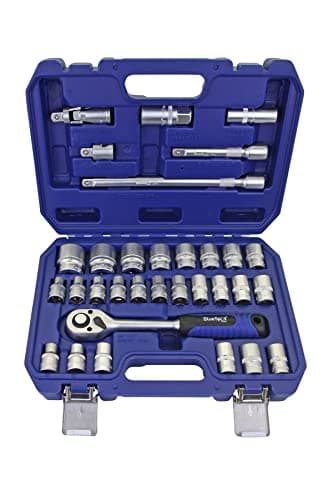 Image of Blue Spot Tools 32 PCE 1/2" Hex & 12 Point Socket Set (8-32mm) (10-19mm)