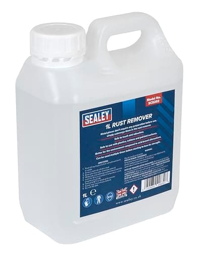 Image of Sealey Rust Remover, 1L, Non-Toxic, Reusable, Biodegradable - SCS202