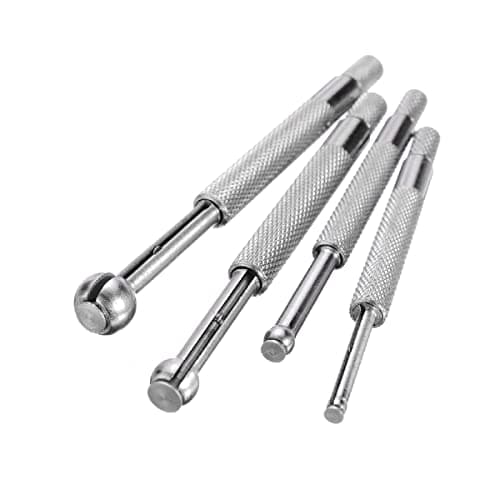 Image of 4 Pcs Full Round Bore Gauge, 3-13mm Small Hole Gauge Set, Telescoping Full Round Spherical Shaped Hardened Bore Gauge