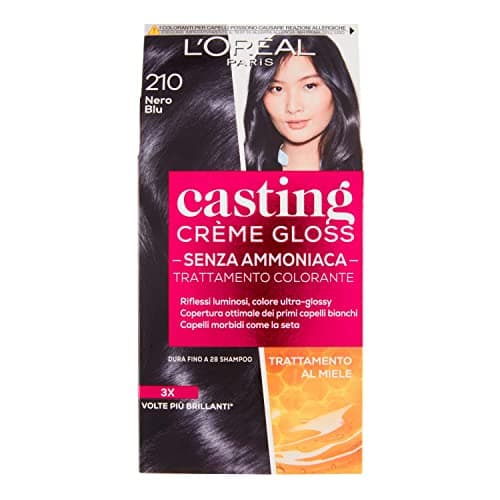 Image of L'OREAL Casting 210 Black Blue Cream No Ammonia - Estrosa Hair Dye