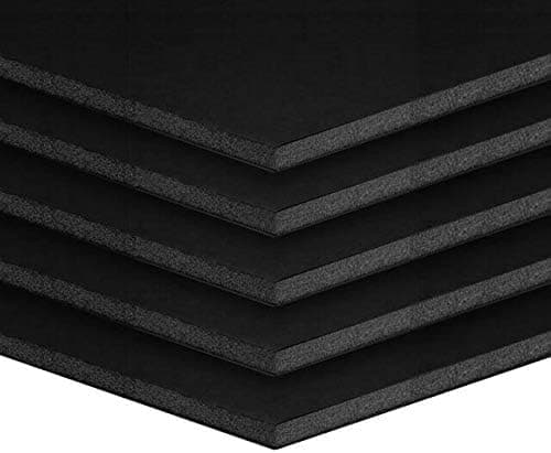 Image of Boxes And Board International Limited A1 5mm Black Foamboard X 5 Sheets