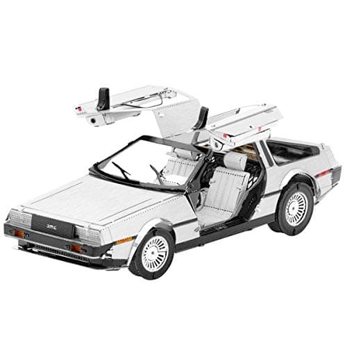 Image of Metal Earth Delorean 3D Laser Cut Miniature Car Model Kit MMS181 Age 14 Plus