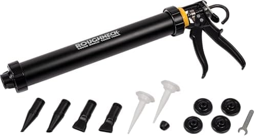 Image of Roughneck ROU32150 Ultimate Mortar Gun - Heavy Duty Applicator for Mortar, Grout, Adhesives, Sealants - Back