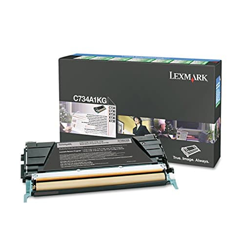 Image of Lexmark C734A1KG - Toner Cartridge - Black