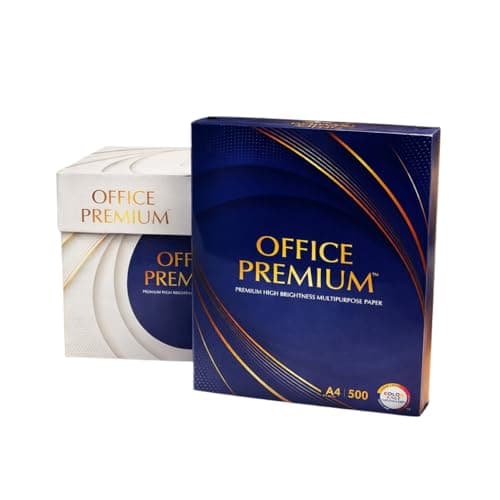Image of Office Premium A4 Multipurpose Printer Copier Paper – 2500 Sheets (5 x 500), White BOX, Compatible Printing Paper for Laser, Inkjet, Copy & Fax, Printer Paper A4 White, Printer Paper for Home & Office