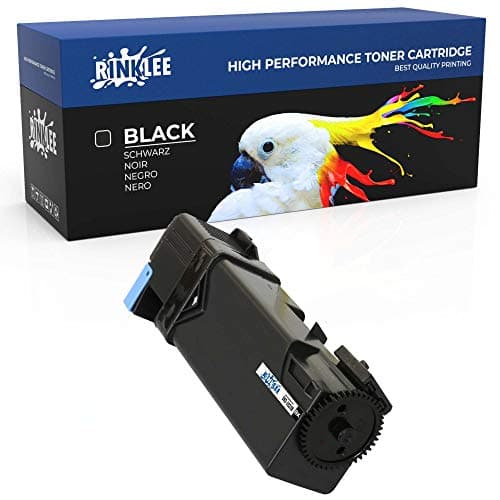 Image of RINKLEE 593-10258 Toner Cartridge Compatible with Dell 1320 1320c 1320cn | High Yield 2000 Pages | BLACK