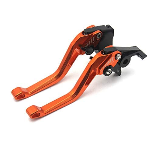 Image of 5D Rhombus Brake Clutch Levers For T120/Nero 2016-2017 (Orange)