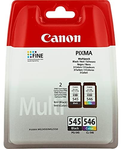 Image of Canon PG-545 & CL-546 Ink Cartridge Combo Pack